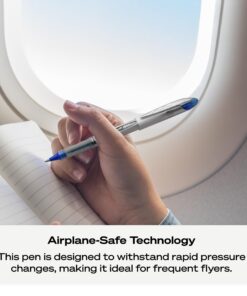 Uniball Vision Elite Rollerball Pens, Black Pen, Micro Pens with 0.5mm Ink, Ink Black Pen, Pens Fine Point Smooth Writing Pens, Bulk Pens, and Office Supplies 11 71Wmrx5ag2L