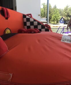 Airhead Big Mable Towable 1-2 Rider Tube for Boating and Water Sports, Heavy Duty Full Nylon Cover with Zipper, EVA Foam Pads, Patented Speed Safety Valve for Inflating & Deflating, Dual Tow Points 27 71WnYoEFSyL