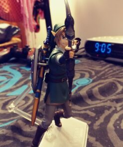 Good Smile The Legend of Zelda Twilight Princess Link (Deluxe Version) Figma Action Figure, 180 months to 1188 months 73 71WnxSogrGL