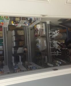 DecoBros Wall Door Mounted Pot Lid Rack, Chrome Finish 35 71Wo5WY7wDL