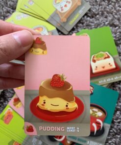 Sushi Go Party! - The Deluxe Pick & Pass Card Game by Gamewright, Multicolored Go Party! 54 71WoG2hSuL 2