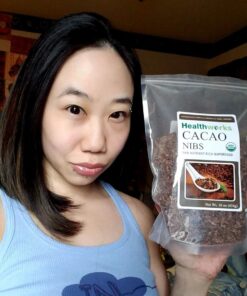 Healthworks Cacao Nibs Raw Organic (16 Ounces / 1 Pound) | Criollo Bean | Unsweetened Chocolate Substitute | Certified Organic | Keto, Vegan & Non-GMO | Antioxidant 26 71WoJsHeP2L