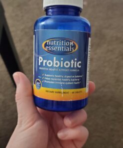 Probiotics for Women and Men - with Natural Lactase Enzyme and Prebiotic Fiber for Digestive Health - 80%+ More Potent Supplement for Gut Health Support - Vegan Raw Probiotic Formula Made in The USA 1 Month Supply 25 71WoUocgsL