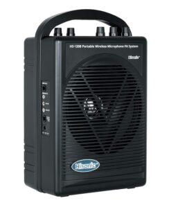 Hisonic HS120B Rechargeable & Portable PA (Public Address) System with Built-in UHF Wireless Microphone (1 Handheld +1 Belt-Pack) 8 71WoaW7ezFL