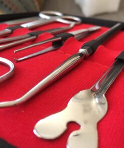 Advanced Dissection Kit Biology Lab Anatomy Dissecting Set with Stainless Steel Scalpel Knife Handle Blades for Medical Students and Veterinary by InstaSkincare 65 71WpchSuYL