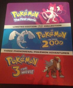 Pokémon: The Movies 1-3 Steelbook Blu-ray Collection Blu-ray February 9, 2016 20 71WqepvUWbL 1