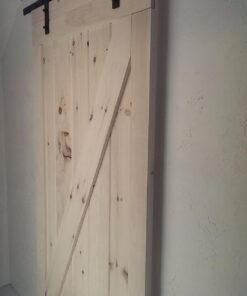 SMARTSTANDARD 6.6 Feet Heavy Duty Sturdy Sliding Barn Door Hardware Kit -Smoothly and Quietly -Easy to Install -Includes Step-by-Step Installation Instruction Fit 40" Wide Door Panel (J Shape Hanger) 38 71WqrVdk84L