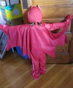 PJ Masks Owlette Deluxe Toddler Costume Large (4-6) Red 39 71WsFE9FuKL