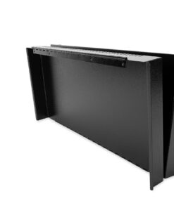 Camco Camper/RV Stove Top Cover | Features Hinged Design for Easy Access to Front Burners & Fits Most 3 or 4 Burner RV/Boat Stoves | Crafted of 20-Gauge Steel w/Powder-Coated Finish | Black (43554) 28 71WsSWkwhLL 1