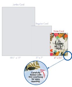 The Best Card Company - 10 Assorted Blank All Occasion Notecards Box Set 4 x 5.12 Inch w/Envelopes Inspiration Bulk Variety Pack, Men, Women (10 Designs, 1 Each) Elephant, Optimisms M6631OCB 16 71WscDSRWCL