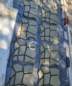 Walk Maker, Pathmate Stone Moldings Paving Pavement Concrete Molds Stepping Stone Paver Walk Way Mold for Patio, Lawn & Garden(Big Size:16.9 x 16.9 x 1.6 inch) Big Size:16.9 x 16.9 x 1.6 inch 36 71WtakFHoLL