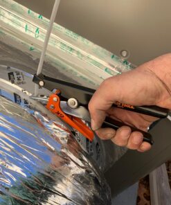 Klein Tools 86570 Tie Tensioning Tool, for Ties Rated at 120 to 250-Pound, Supplies up to 65-Pound of Tension, Handle Grips for Comfort 24 71WtjqBnPPL