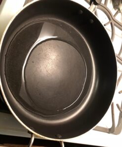 T-fal Specialty Nonstick Saute Pan with Glass Lid 5 Quart Oven Safe 350F Cookware, Pots and Pans, Dishwasher Safe Black 28 71WtwGva0uL