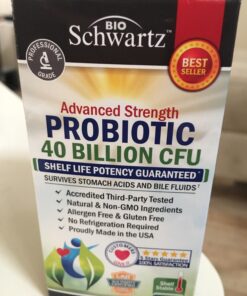 Daily Probiotic Supplement with 40 Billion CFU - Gut Health Complex with Astragalus and Lactobacillus Acidophilus Probiotic for Women and Men - Shelf Stable Pre and Probiotics for Digestive Health 30-Day Supply Probiotic 32 71Wu0GPfVeL