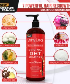 Alternative view of DHT Blocker Shampoo and Conditioner for Hair Loss With Biotin For Men, Women, Anti-Hair Loss Treatment, Rosemary Leaf Oil and Asparagus Extracts, for Thinning Hair (Shampoo and Conditioner) 16 Fl Oz (Pack of 2)