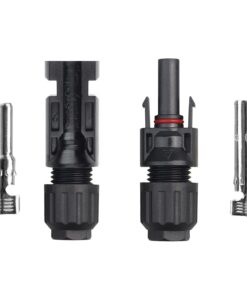 Sun YOBA 5 Pairs of Male/Female Solar Panel Double Seal Cable Connectors IP67 Waterproof Connector 15 71WucnCAcyL