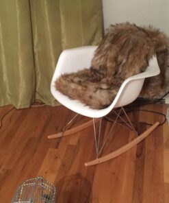 Modway Mid-Century Modern Molded Plastic Kid's Size Lounge Chair Rocker in White 37 71WvdrIG0wL