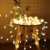 RaThun Globe String Lights 49 Feet 100 led,8 Modes Fairy Plug in Indoor String Lights for Bedroom,Classroom,Outdoor, Patio,Garden,Party,Wedding-Warm White 49.2ft string lights plug in 25 71Ww6DdKUNL