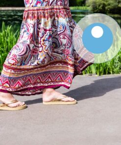 Revs - Lights - Men's and Women's Reflexology Massage Flip Flops 8 Women/7 Men Gold 12 71WwEuk4ArL 1