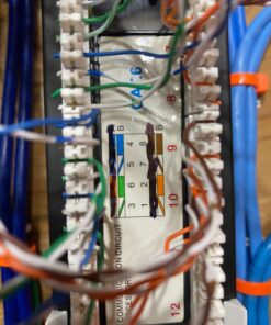 Dshot 12 Port UTP 10 inch Cat6 Network Wall Mount Surface Patch Panel 35 71WwcmC77PL