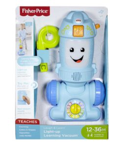 Fisher-Price Laugh & Learn Toddler Toy Light-Up Learning Vacuum Musical Push Along For Pretend Play Ages 1+ Years 23 71WweDE0uqL 3