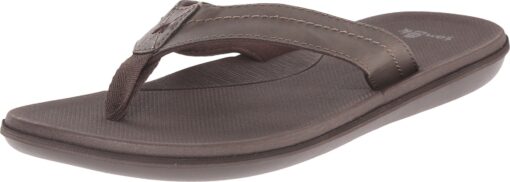 Sanuk Men's Planer Flip-Flop 7 Brown