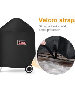 Kingkong 7149 Premium Grill Cover for Weber Charcoal Grills, 22.5-Inch (Compared to the 7149 Grill Cover) Including Grill Brush and Tongs. Charcoal Grills - 22.5'' 26 71WwyjkmhPL