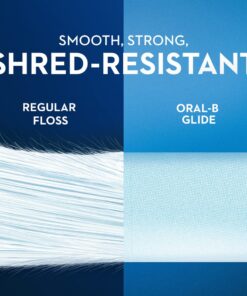 Oral-B Glide Pro-Health Dental Floss, Deep Clean, Mint, 40m, Pack of 6 30 71Wxb5BYnL