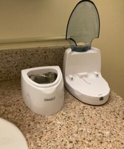 iSonic F3900 Ultrasonic Denture/Aligner/Retainer Cleaner for all dental and sleep apnea appliances, 110V 20W (tank no longer removable) , White , 0.4Pt/0.2L 01.F3900, AC110V 42 71Wy91McPGL