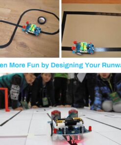 MiOYOOW Practice Soldering Learning Electronics Kit Smart Car Soldering Project Kits Line Following Robot Beginners DIY Electronics Education School Competition W/English Manual 1 Pack-soldering Tracking Car(dc Motor) 39 71Wz7qqRokL