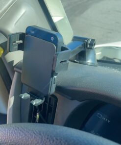 Wireless Car Charger,15W Qi Fast Charging Car Charger Phone Holder Mount, Auto-Clamping Alignment Windshield Dashboard Air Vent Cell Phone Holder for iPhone 15 Pro Max/15 Pro, Galaxy S23/S22 etc BLACK 30 71WzBRZvklL