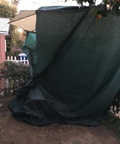 the Planket 11200 10 x 20 ft Frost Protection Plant Cover, Rectangular, Dark green 10 ft x 20 ft 24 71WzHH2FNuL