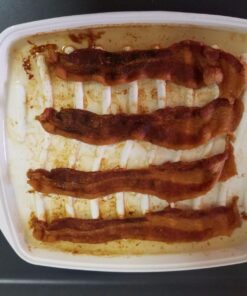 MSC International 78416 Joie Piggy Microwave Bacon Tray with Splatter Lid, Holds 4-5 Strips of Bacon, 10.5 x 8.5 x 2 30 71X AqphSvL