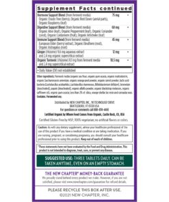 New Chapter Women's Multivitamin 40+ Advanced Formula for Heart, Hormone, Immune & Energy Support, Higher Levels of Whole-Food Fermented B Vitamins +D3, Made with Organic Non-GMO Ingredients, 96 Count 20 71X fMp FsL