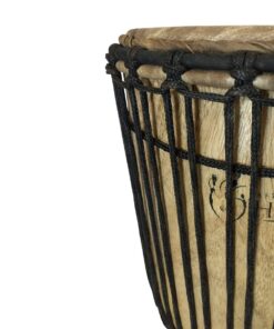 Hand-carved Djembe Drum From Africa - 11"x22" Classical Heartwood Djembe (Rings Carving) Rings Carving 12 71X11TghPmL