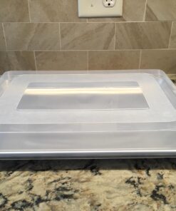 Nordic Ware Natural Aluminum Commercial Baker's Half Sheet with Lid 27 71X1uRVvmVL