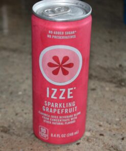 IZZE Sparkling Juice, Grapefruit, No Added Sugars, No Preservatives, Non-GMO, 8.4 Fl Oz Can (Pack of 24) 8.4 Fl Oz (Pack of 24) 39 71X2XDvWcXL