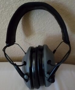 Peltor Sport RangeGuard Electronic Hearing Protector, NRR 21 dB, Ear Protection for the Range, Shooting and Hunting, Gray 56 71X2Y2JamLL