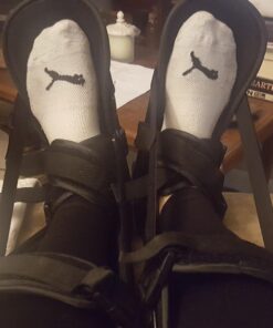 MARS WELLNESS Plantar Fasciitis Posterior Night Splint - Medium Medium (Pack of 1) 39 71X2xWbYIxL