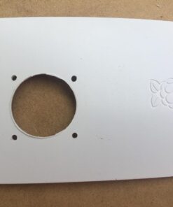 Raspberry Pi RASPBERRY-PI3-CASE Official Raspberry Pi 3 Case, Red/White Single 36 71X31AiCuL