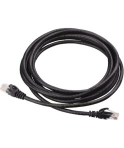 Cable Matters 10Gbps 10-Pack Snagless Cat 6 Ethernet Cable 10 ft (Cat6 Cable, Cat 6 Cable, Internet Cable, Network Cable) in Black 10 Feet 15 71X34DukguL