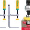 MICROJIG GRR-RIPPER DVC-538K2 Match Fit Dovetail Clamps, Yellow/Green MATCHFIT Dovetail Clamps 21 71X3YLb6stL