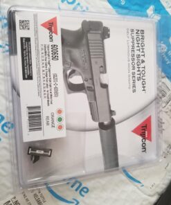 Trijicon Glock Suppressor Night Sight Set, White Front/White Rear with Green Front Lamp & Orange Rear Lamps 40 71X3qgSZiaL