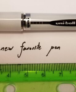 Uni-Ball Vision Elite Stick Roller Ball Pens, Bold Point, Black Ink, 6 Pens 11 71X49FFY9IL