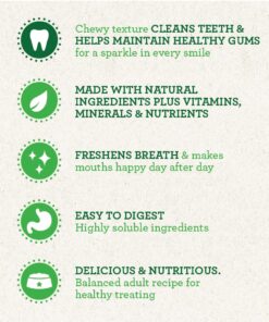 GREENIES Original Regular Natural Dog Dental Care Chews Oral Health Dog Treats, 27 oz. Pack (27 Treats) 27 Count (Pack of 1) 31 71X4SM7fBAL 1