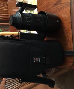 Ape Case ACPROLC18 Professional Large Lens Case, Black/Yellow 45 71X4UxaJ6tL