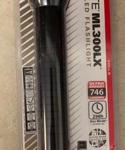 Maglite ML300LX LED 3-Cell D Flashlight, Matte Black 3-D Cell 74 71X5vAPBhQL