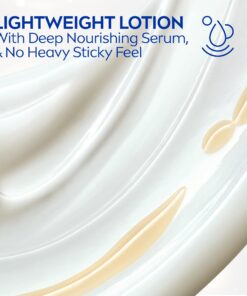 NIVEA Shea Nourish Body Lotion, Dry Skin Lotion with Shea Butter, 16.9 Fl Oz Pump Bottle 16.9 Fl Oz (Pack of 1) 25 71X6qKQzOJL