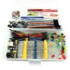 HJ Garden Electronic Component Assorted Kit for Arduino, Raspberry Pi, STM32 etc. 830 Breadboard + Jumper + Power Module + Resistor + Capacitor + LED + Switch (Pack of 458pcs) E3 Kit