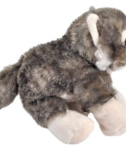 Wild Republic Wolf Plush, Stuffed Animal, Plush Toy, Gifts for Kids, Hug’Ems 7" 26 71X8znM99KL